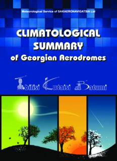 Sách điện tử: Climatologiclsummary (Tóm tắt khí hậu)